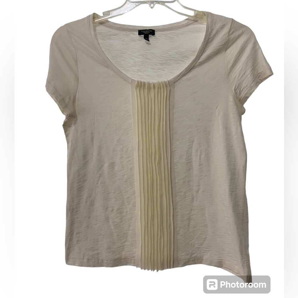 Talbots Women Short Sleeve Top